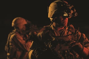 The ENVG-B provides overmatch capability to the warfighter with a platform that integrates heads-up situational awareness and un-matched capabilities to own the networked battlefield. 